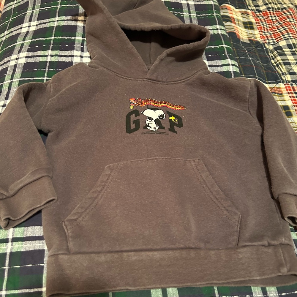 baby GAP Snoopy hoodie sweatshirt 3T